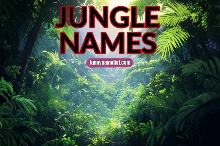 jungle names