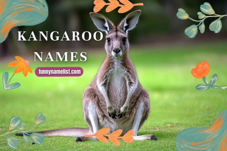 kangaroo names