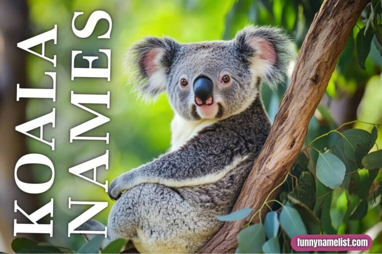 koala names