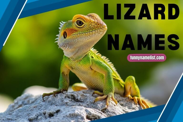 lizard names