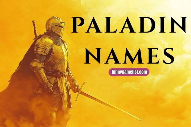 paladin names