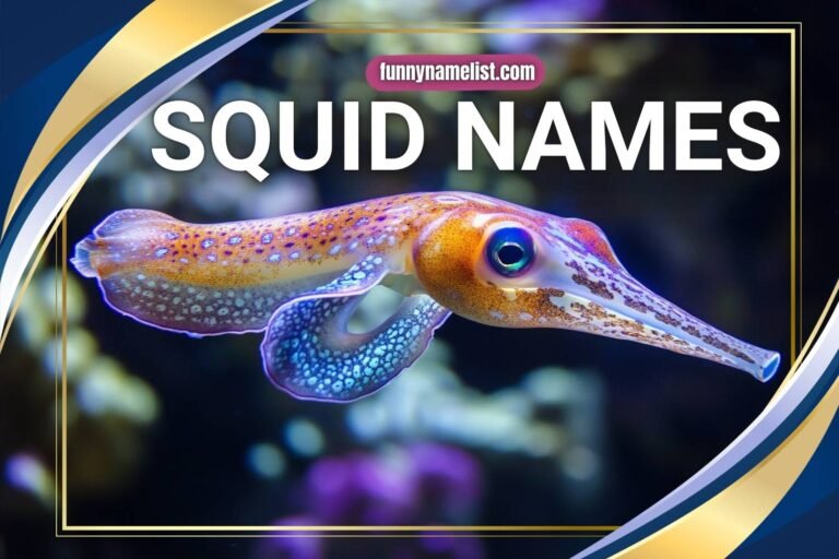 squid names
